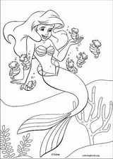 The Little Mermaid coloring page (035)