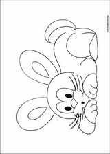 The Mole coloring page (001)