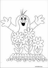 The Mole coloring page (007)