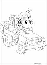 The Mole coloring page (015)