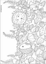 The Rainbow Fish coloring page (008)