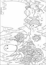 The Rainbow Fish coloring page (011)