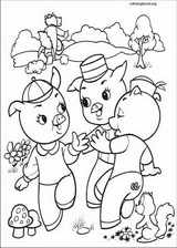 The Three Little Pigs coloring page (005)