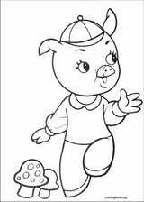 The Three Little Pigs coloring page (009)