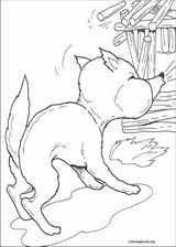 The Three Little Pigs coloring page (014)