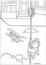 Up coloring page (001)