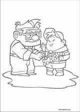 Up coloring page (003)