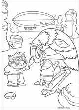 Up coloring page (009)