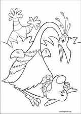 Up coloring page (018)