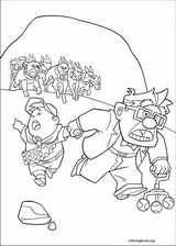 Up coloring page (037)