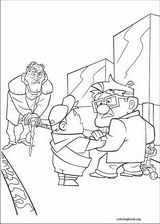 Up coloring page (044)