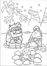 Up coloring page (045)