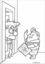 Up coloring page (057)