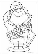 Up coloring page (058)