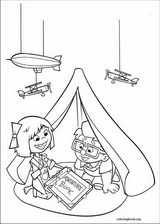 Up coloring page (065)