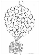 Up coloring page (066)