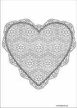 Valentine's Day coloring page (033)