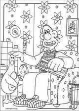 Wallace And Gromit coloring page (008)