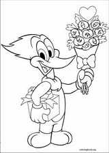 Woody Woodpecker coloring page (001)