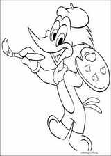 Woody Woodpecker coloring page (007)