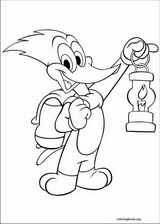 Woody Woodpecker coloring page (009)