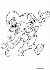 Woody Woodpecker coloring page (011)