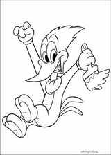 Woody Woodpecker coloring page (013)