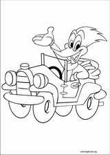 Woody Woodpecker coloring page (016)