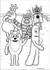 Yo Gabba Gabba! coloring page (013)